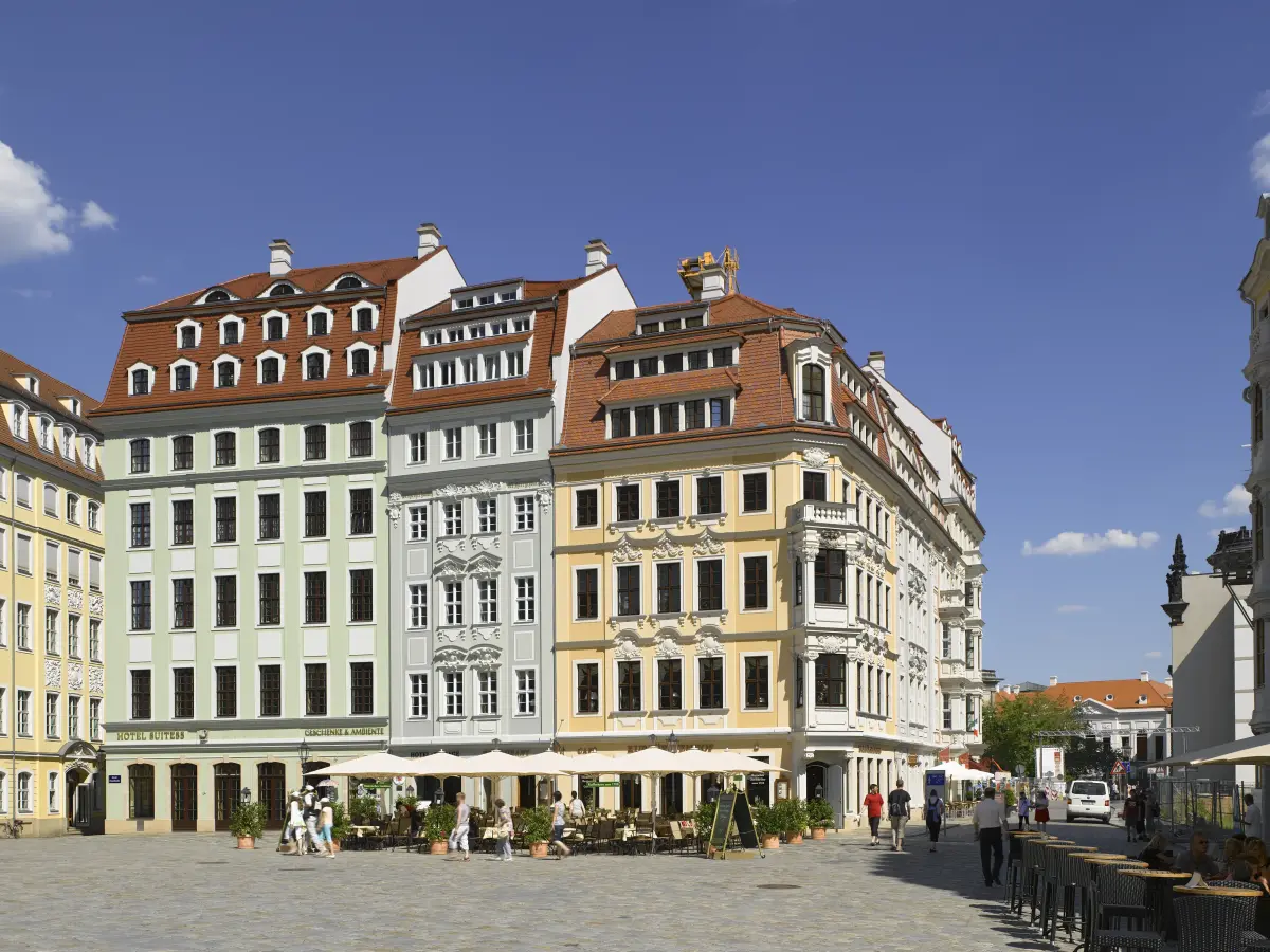 Stilfassade zeitgemäße Vermietung an Gastronomie und Hotellerie, Läden sowie Geschäftsräume und Wohnungen