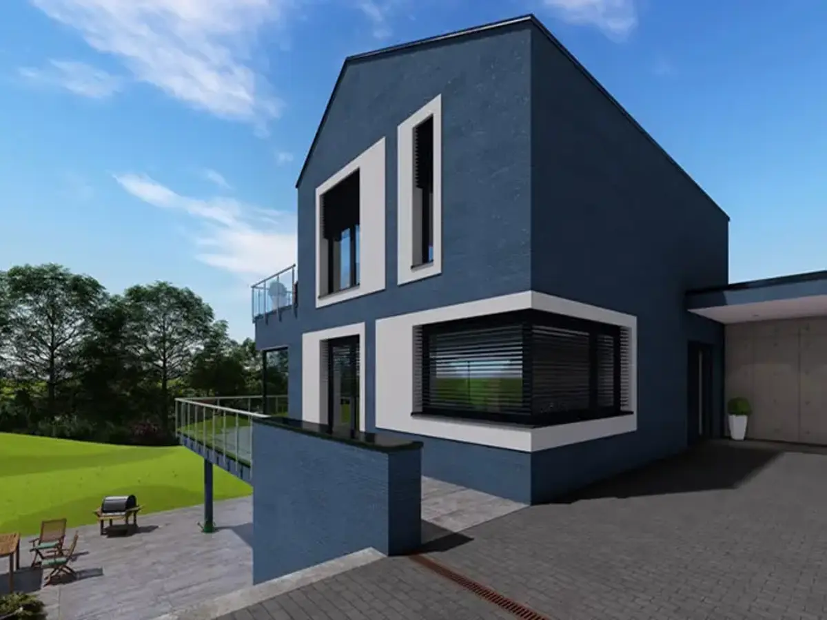 Fassade eines Gebäudes