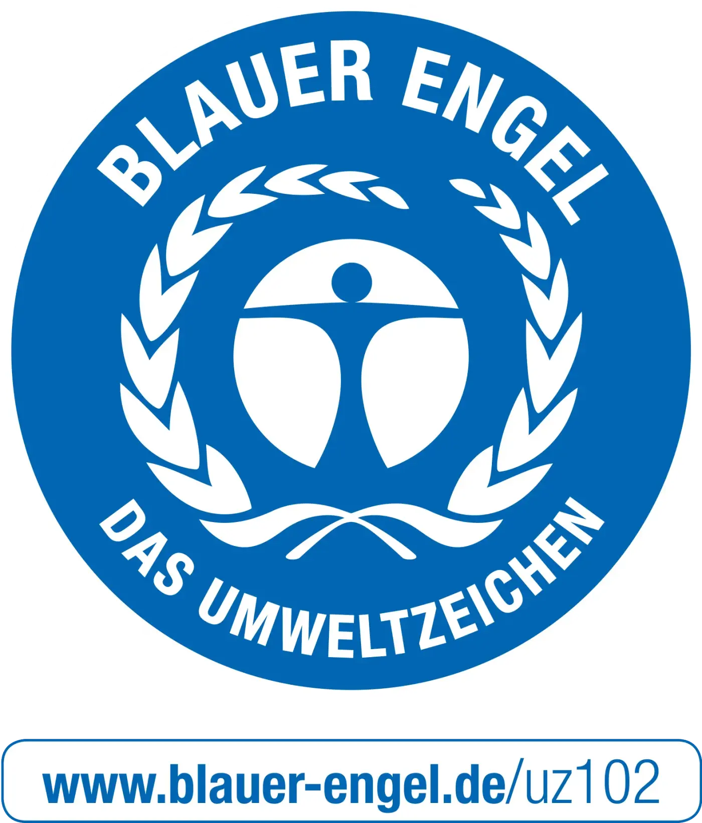 Siegel Blauer Engel RAL UZ 102