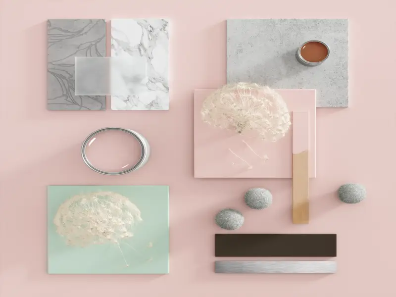 Skizze von Nebelrose