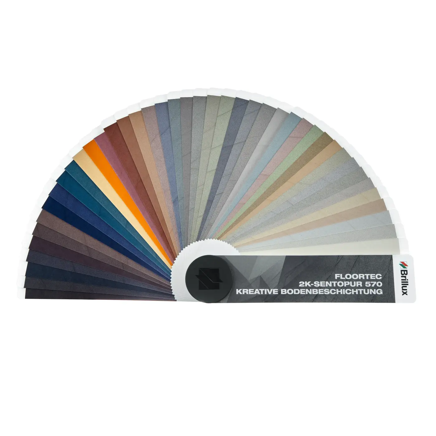 Ein Sentopur Farbfächer