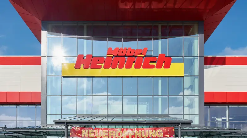 Möbel Heinrich Gebäude Vorderansicht