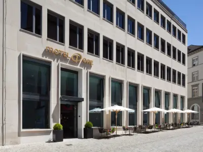 Fassade eines Hotels