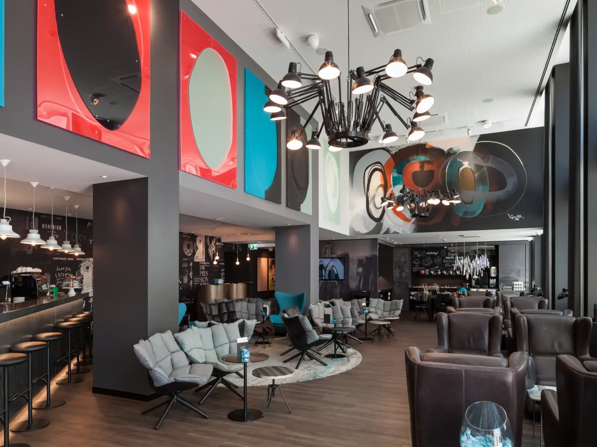 Lobby eines Hotels