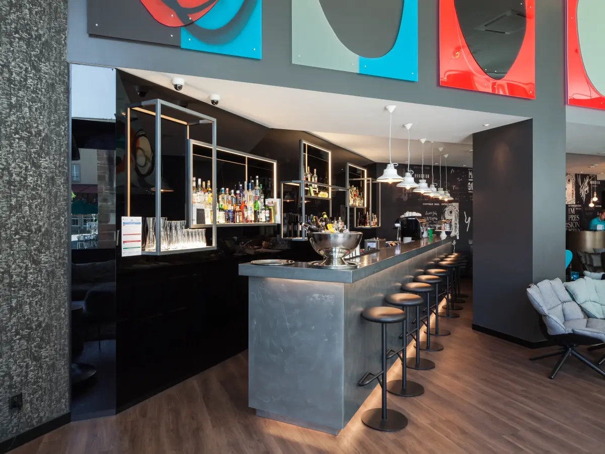 Lobby eines Hotels