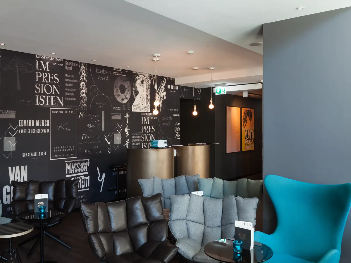Lobby eines Hotels