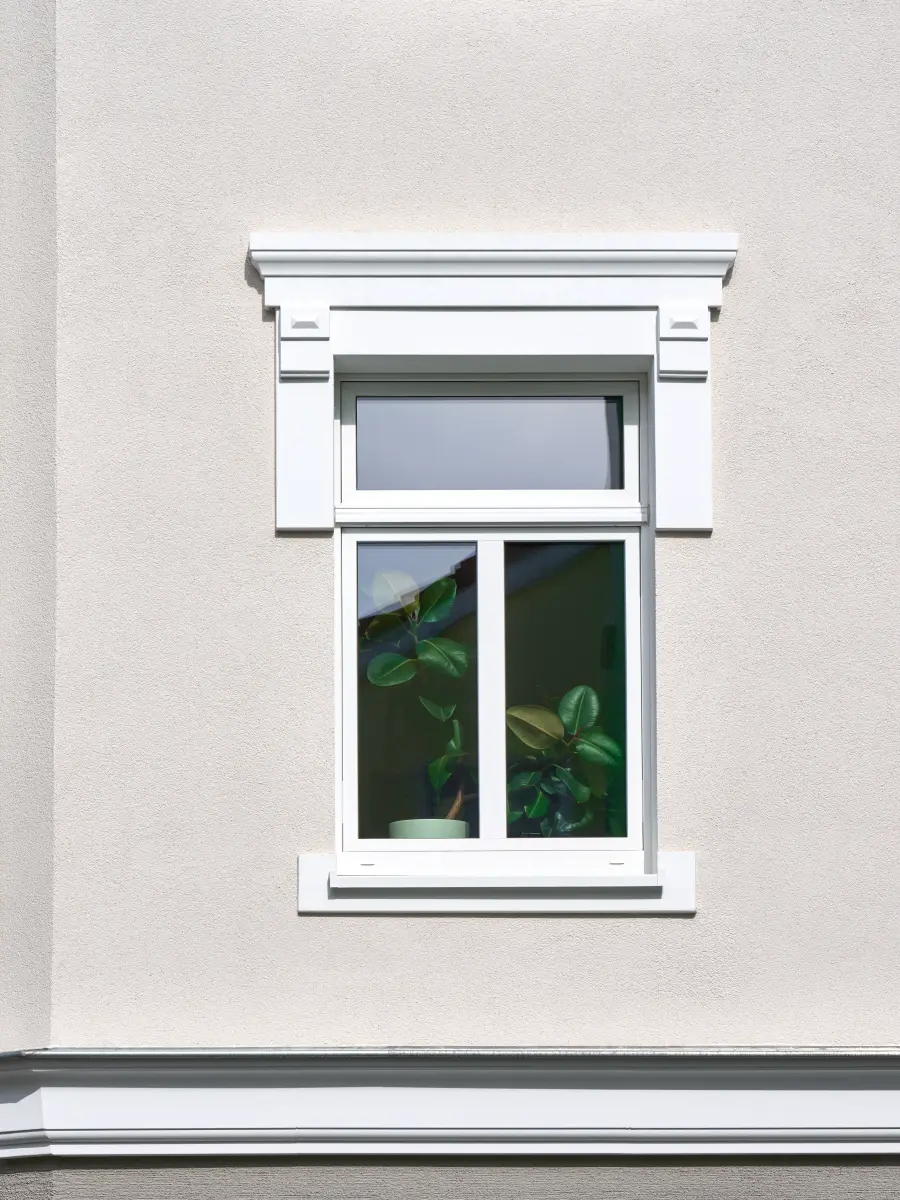 Fenster mit Profilen