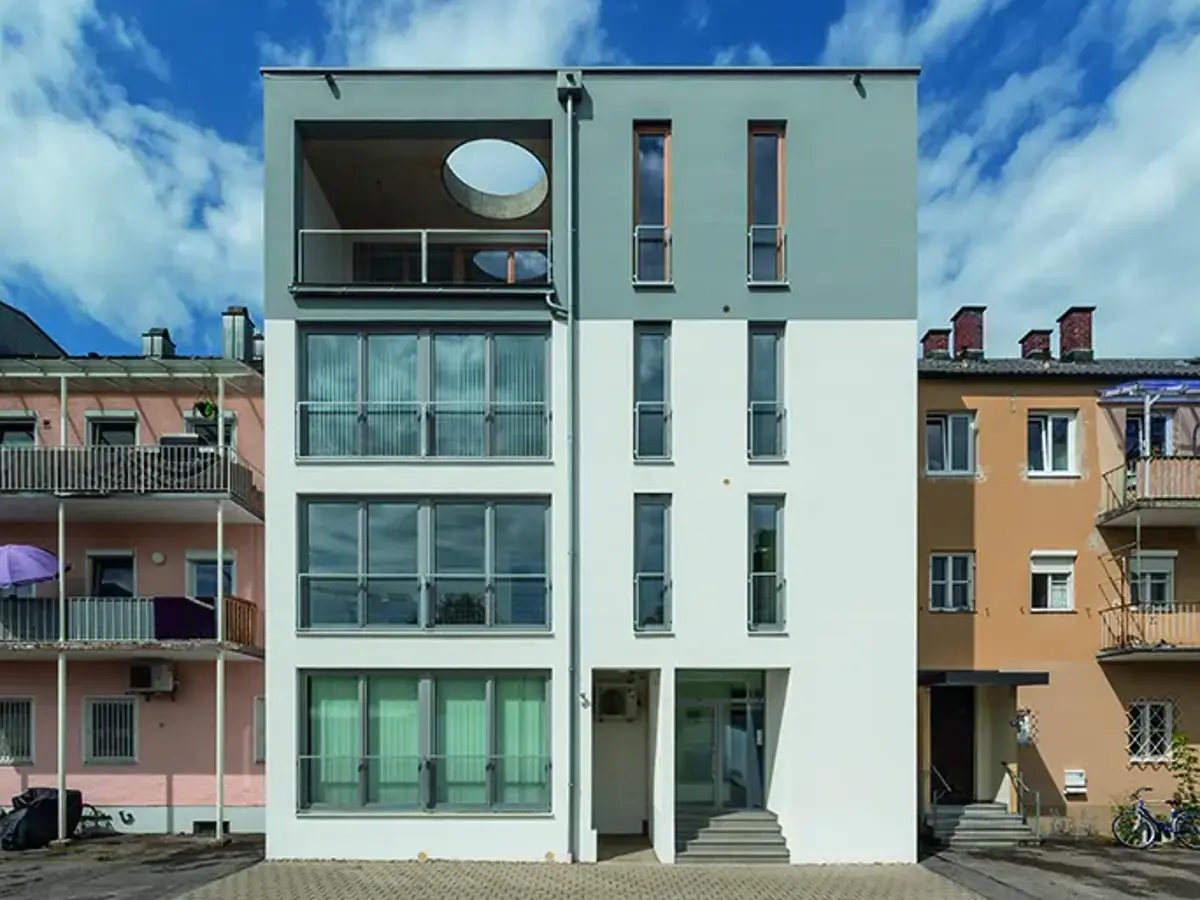 Frontansicht Stadthaus 