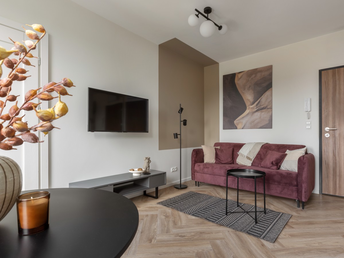 Wohnzimmer in Kamienica 19, Gdansk