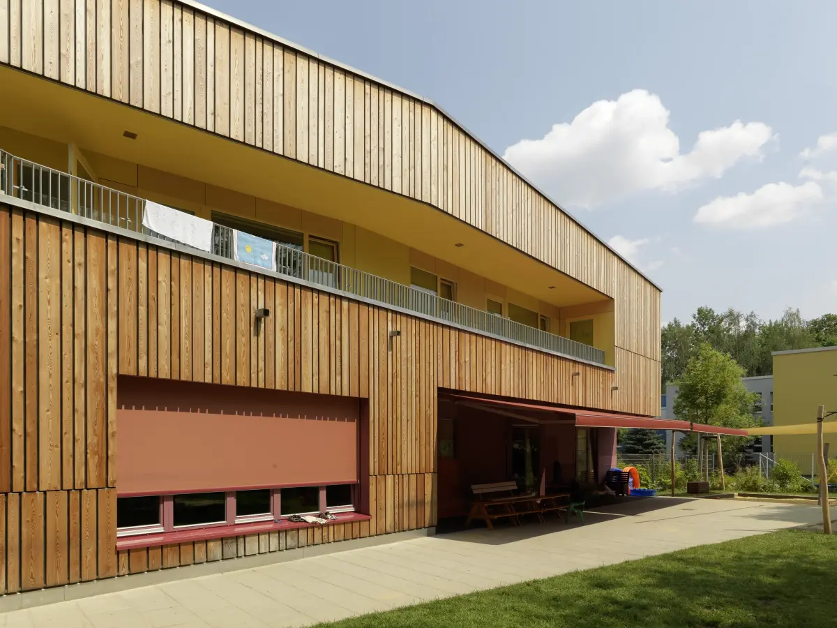 Holzfassade 