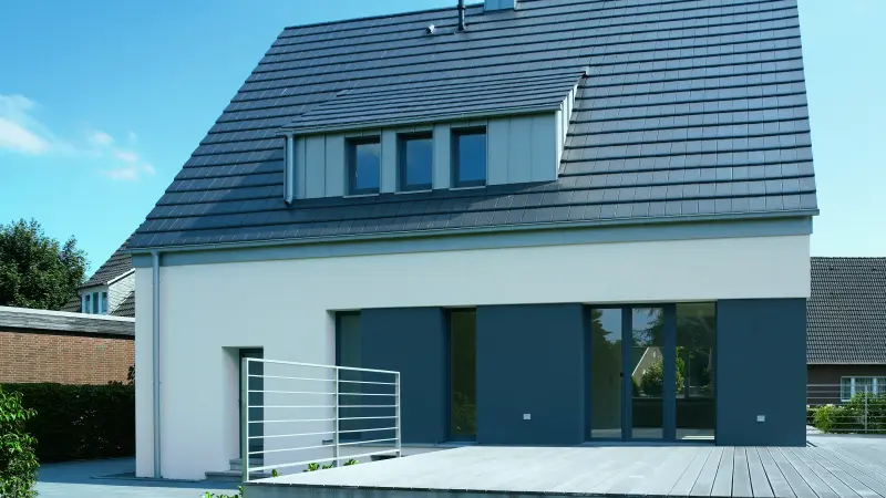 Haus mit schönem Garten