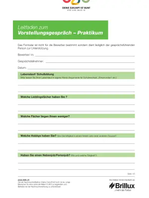 DZib Praktikanten Mappe komplett