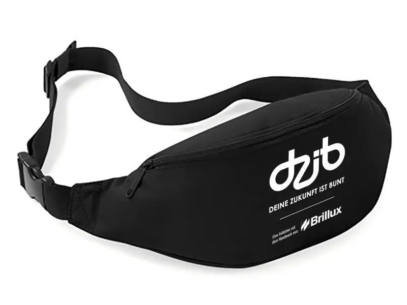 Bauchtasche in Schwarz