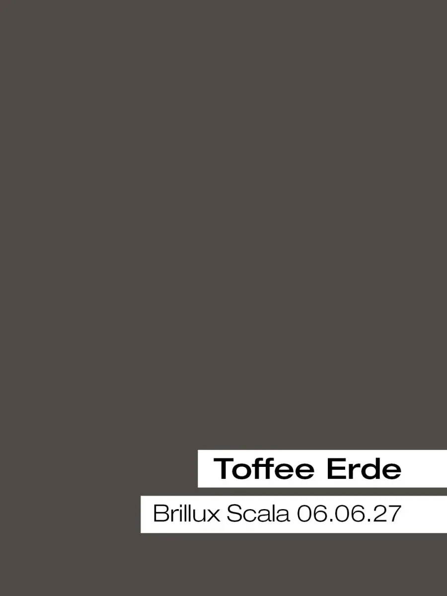 Farbkarte Toffee Erde