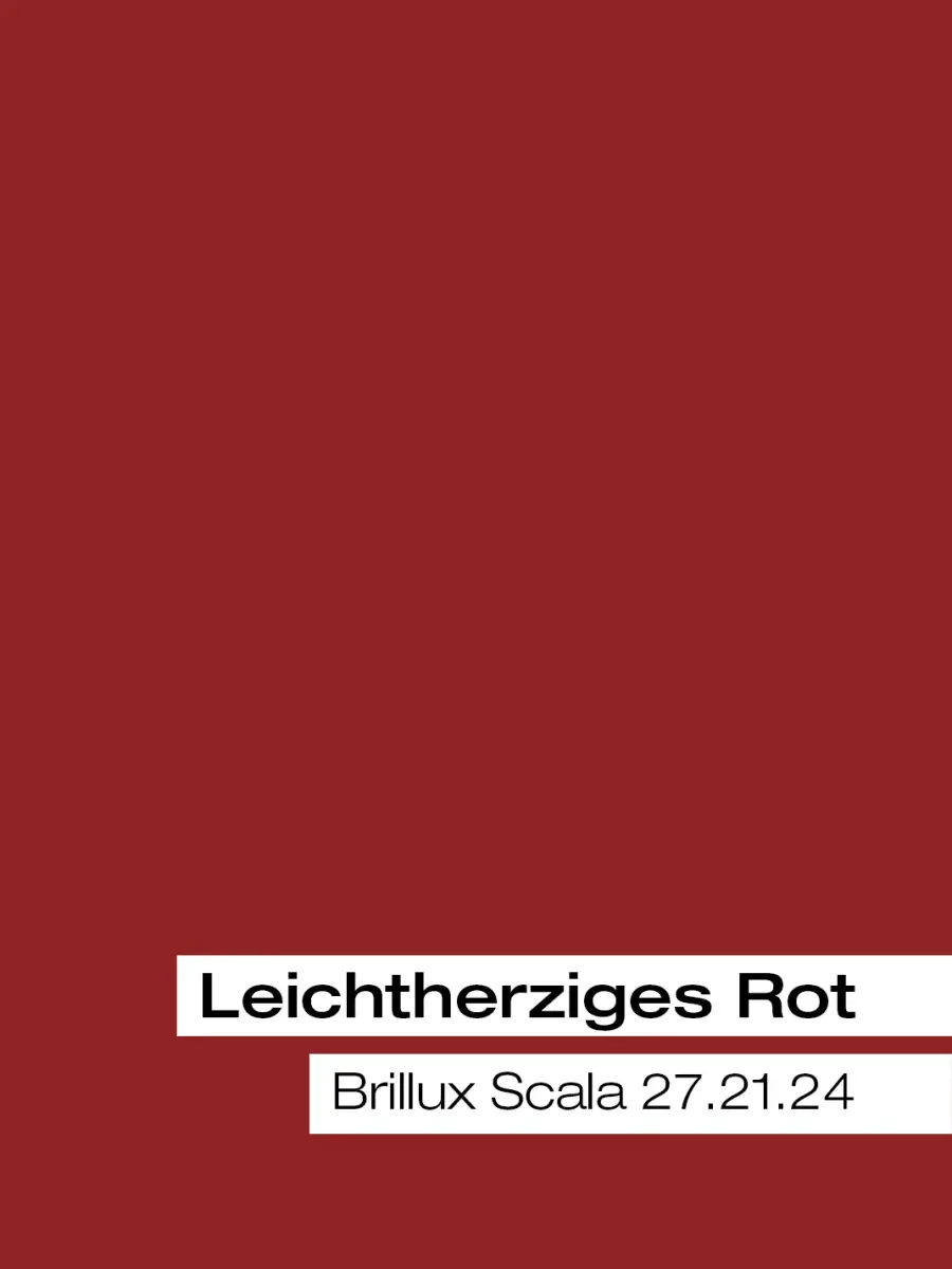 Leichtherziges Rot