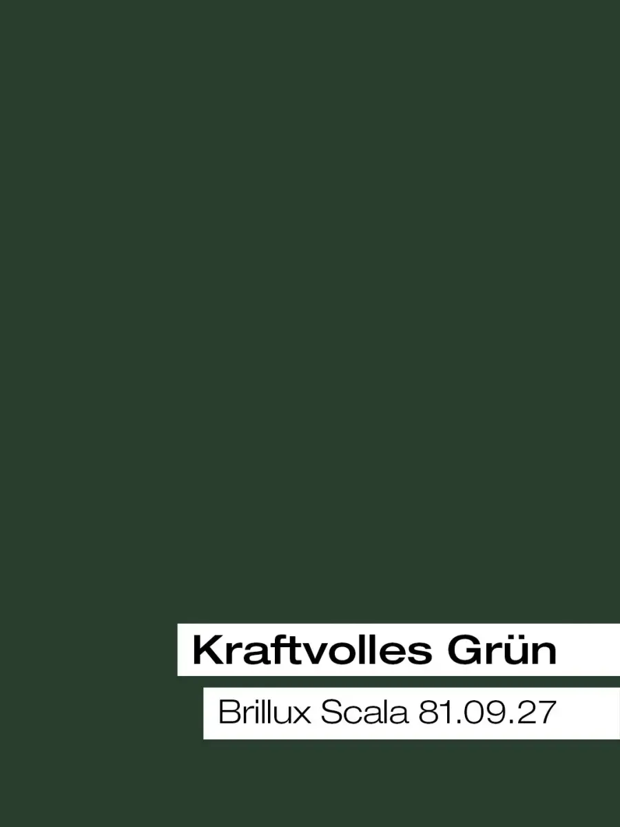 Kraftvolles Grün