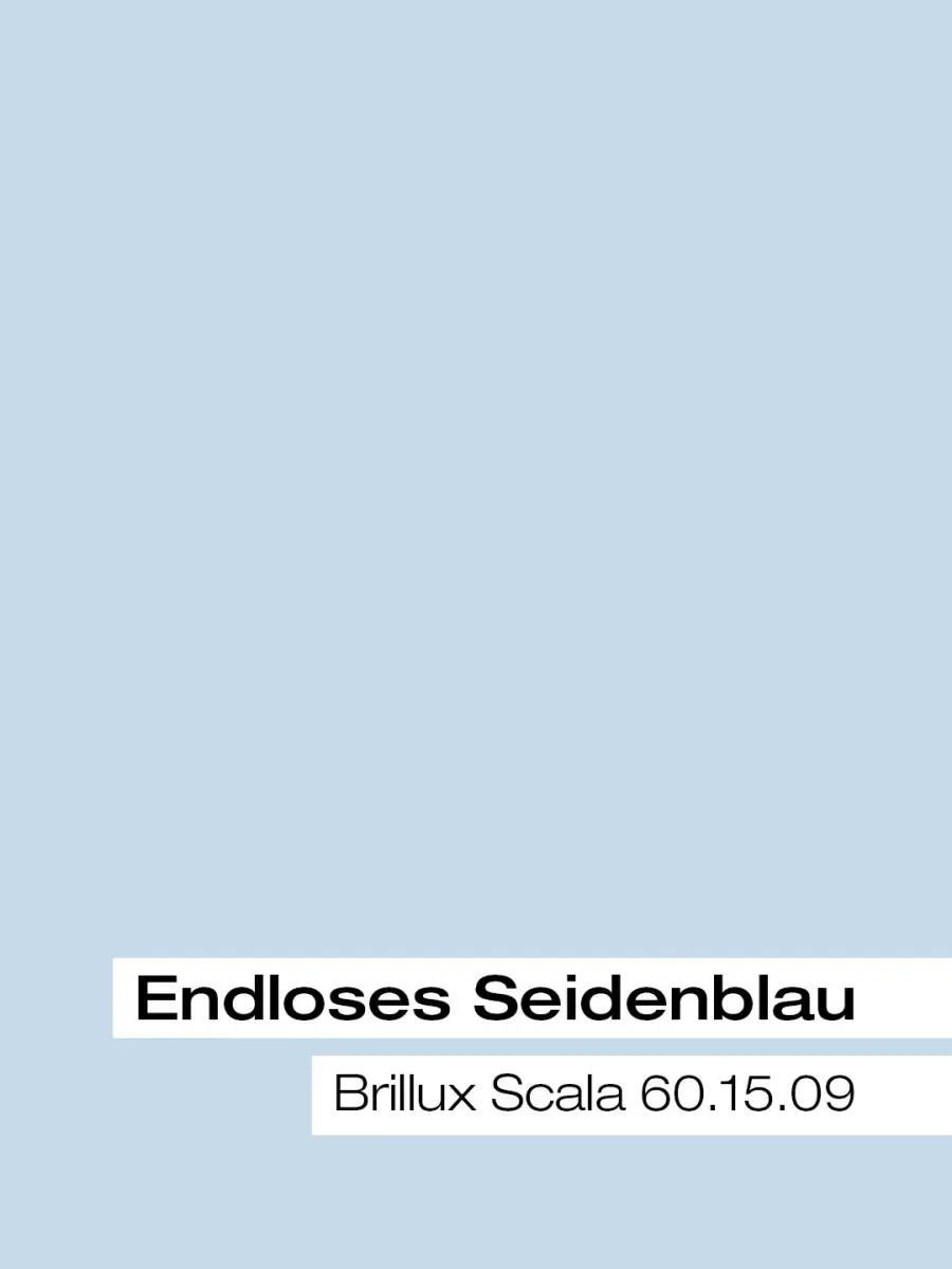 Farbkarte Seidenblau