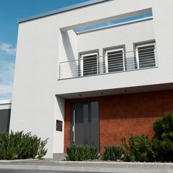 Eine Fassade eines Gebäudes