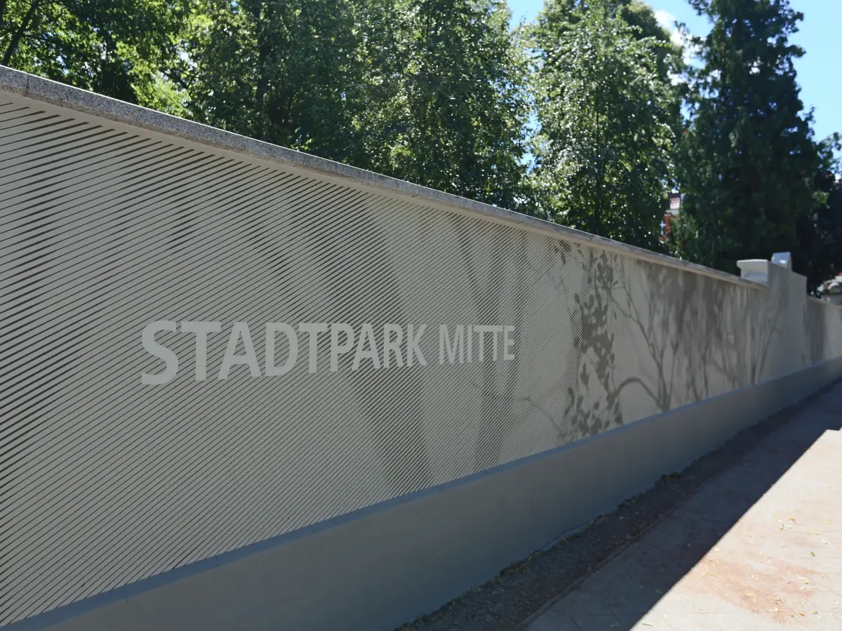 Eingang eines Parks