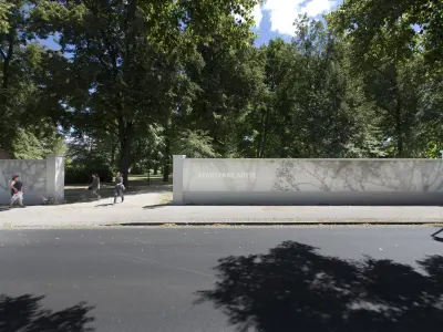 Eingang eines Parks