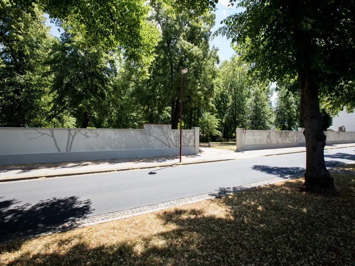 Eingang eines Parks