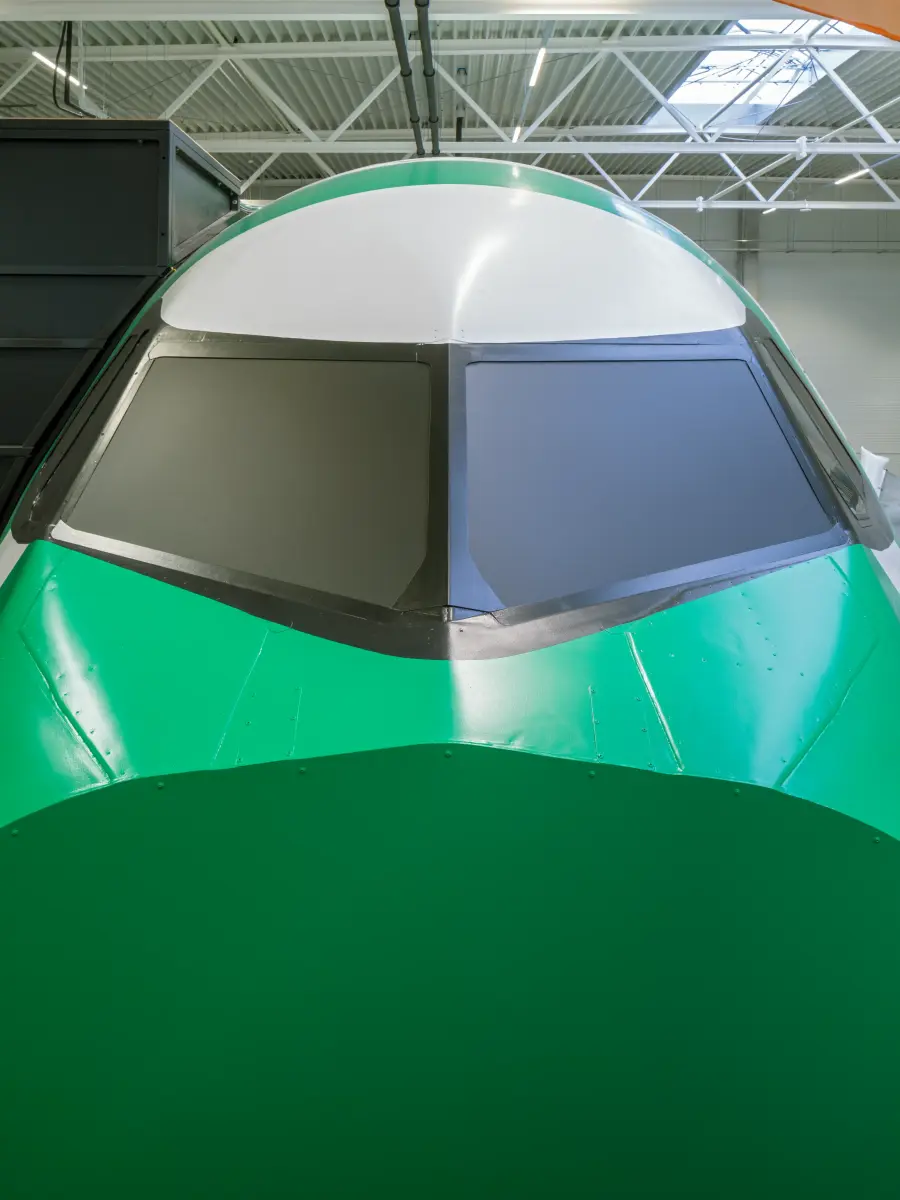 Flugzeug Spitze