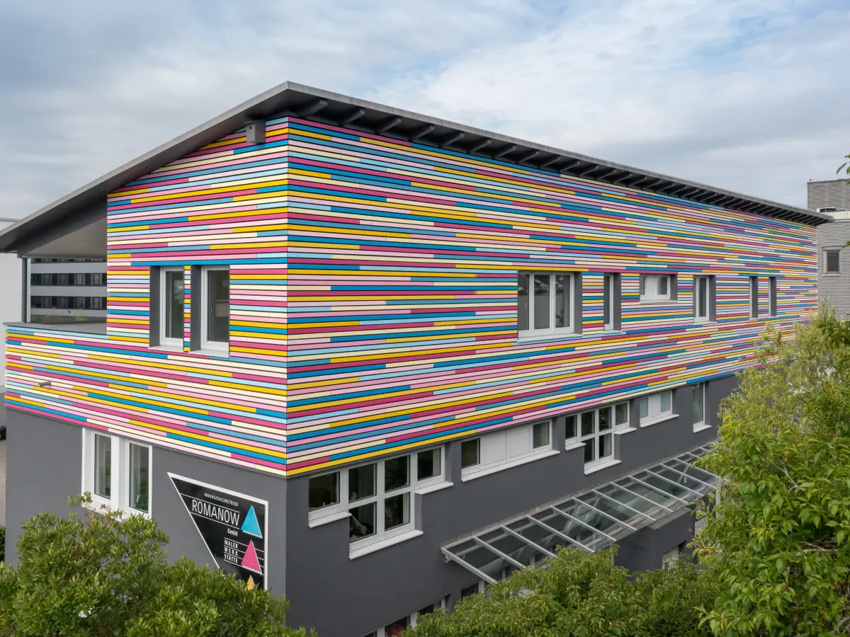 Gebäude im Gesamtblick