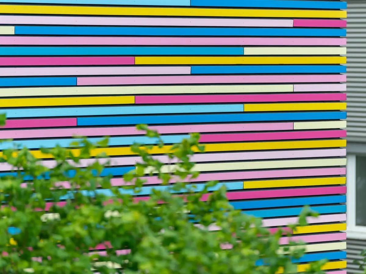 Farbiges Detail 