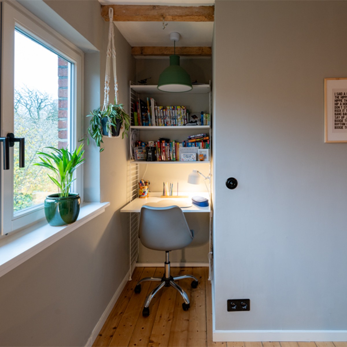 Arbeitszimmer 'Ecke