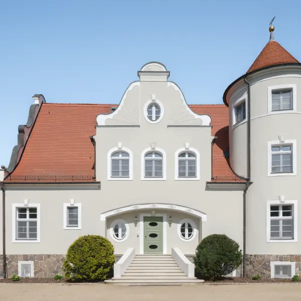 Schlossgebäude von vorne