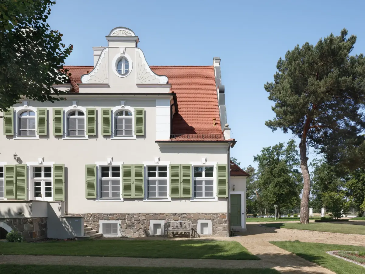 Schloss von hinten