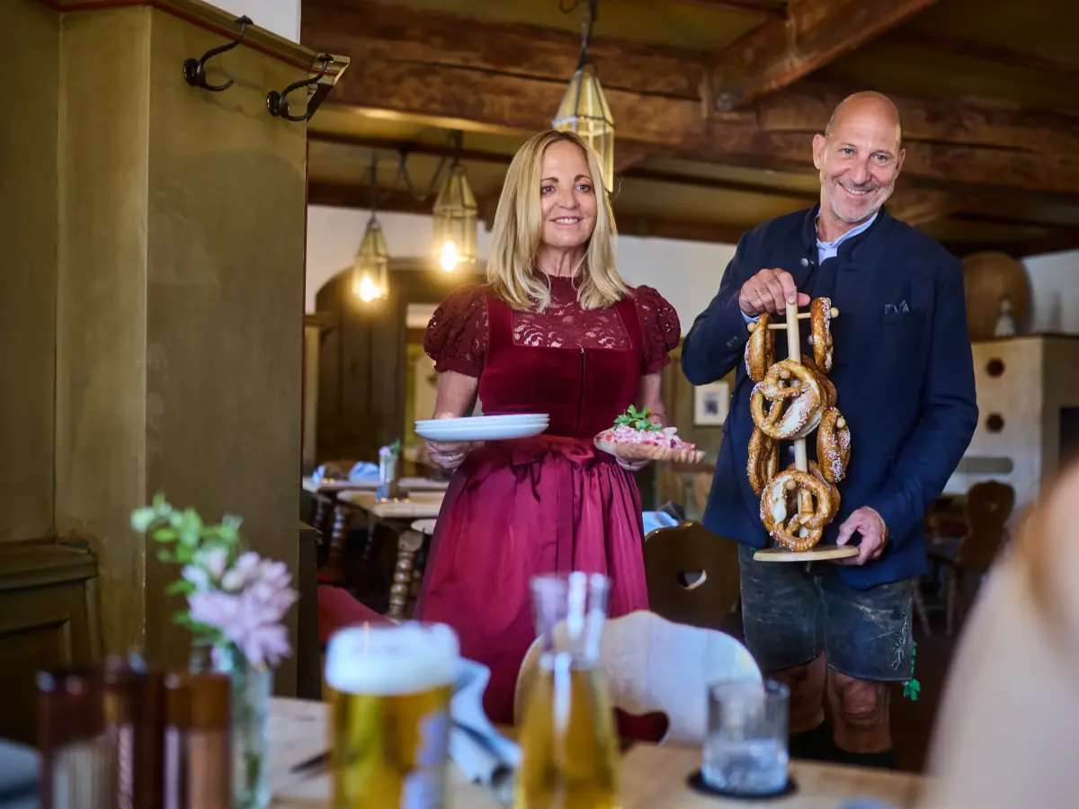 Traditioneller Restaurantbereich