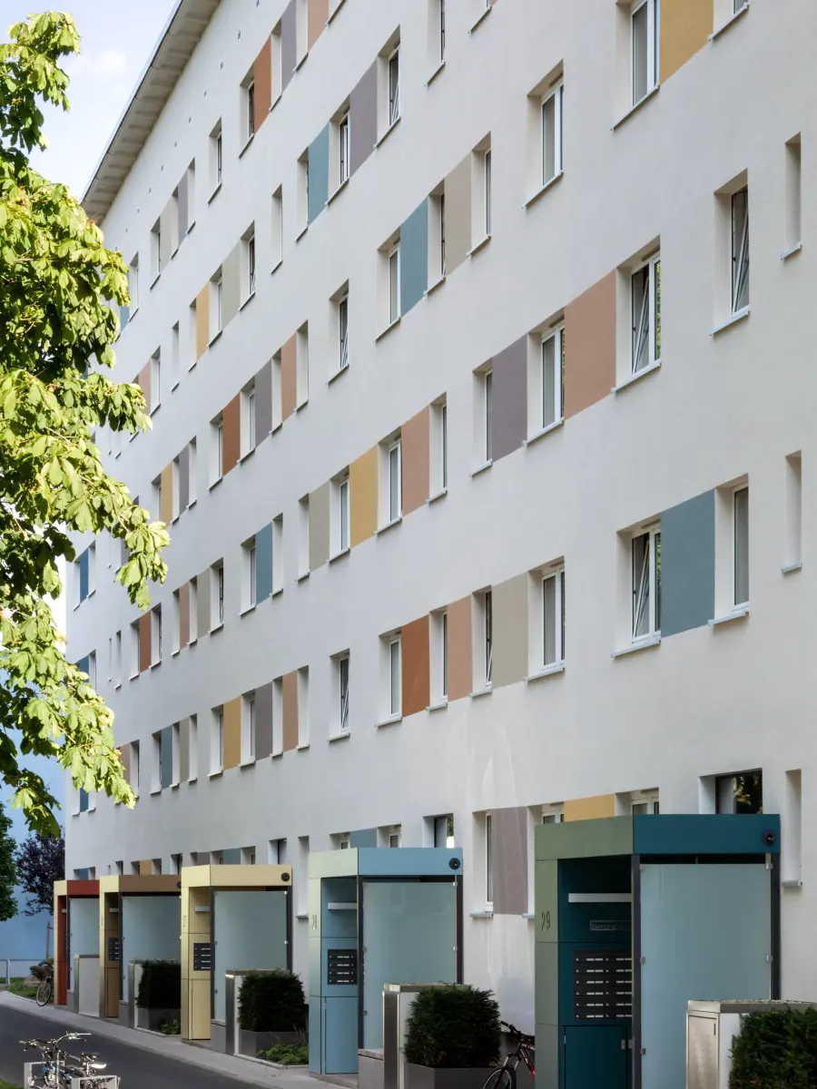 Wohnblock, Ilmenau 2