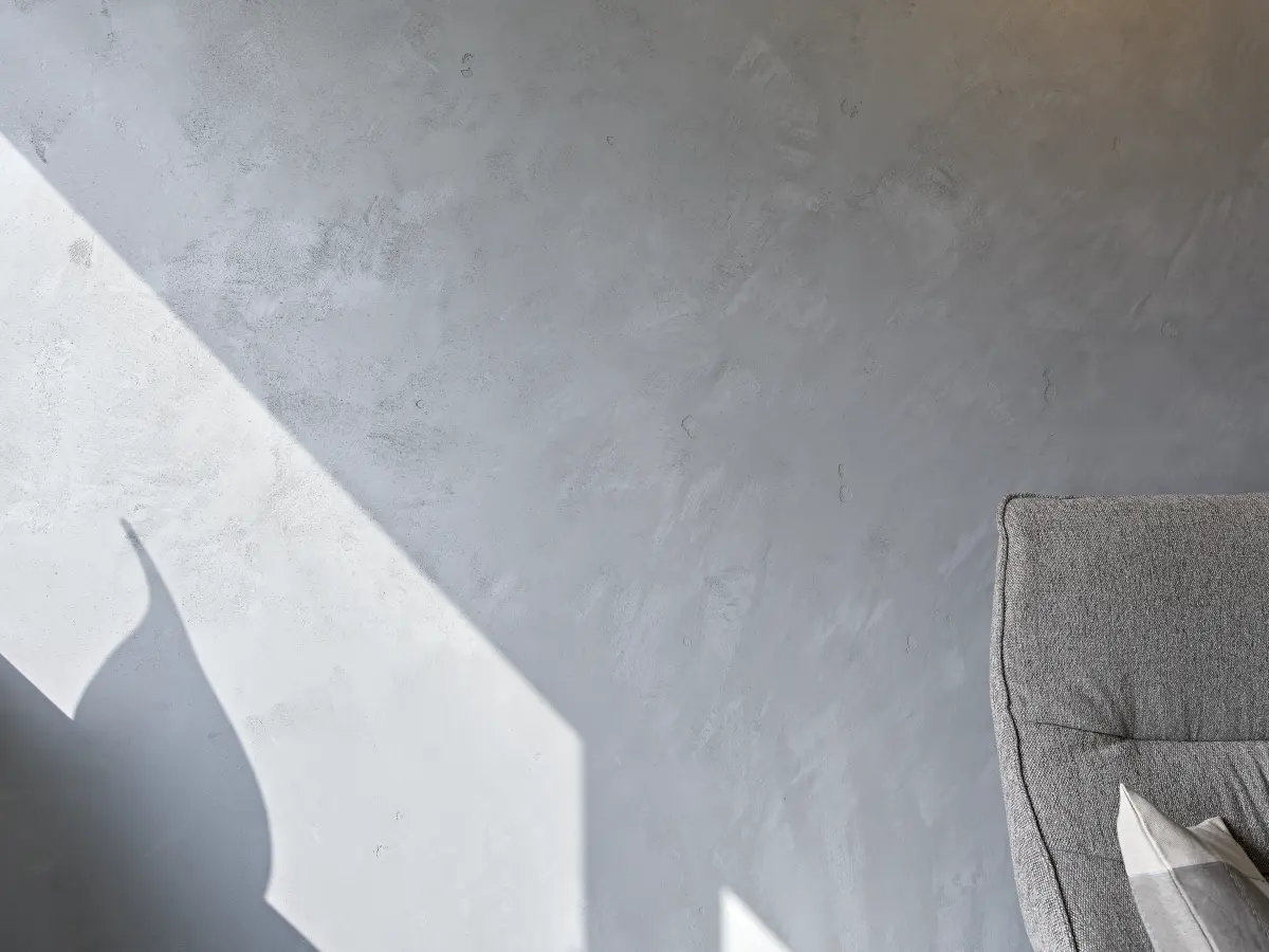 Nahaufnahme Wohnzimmerwand