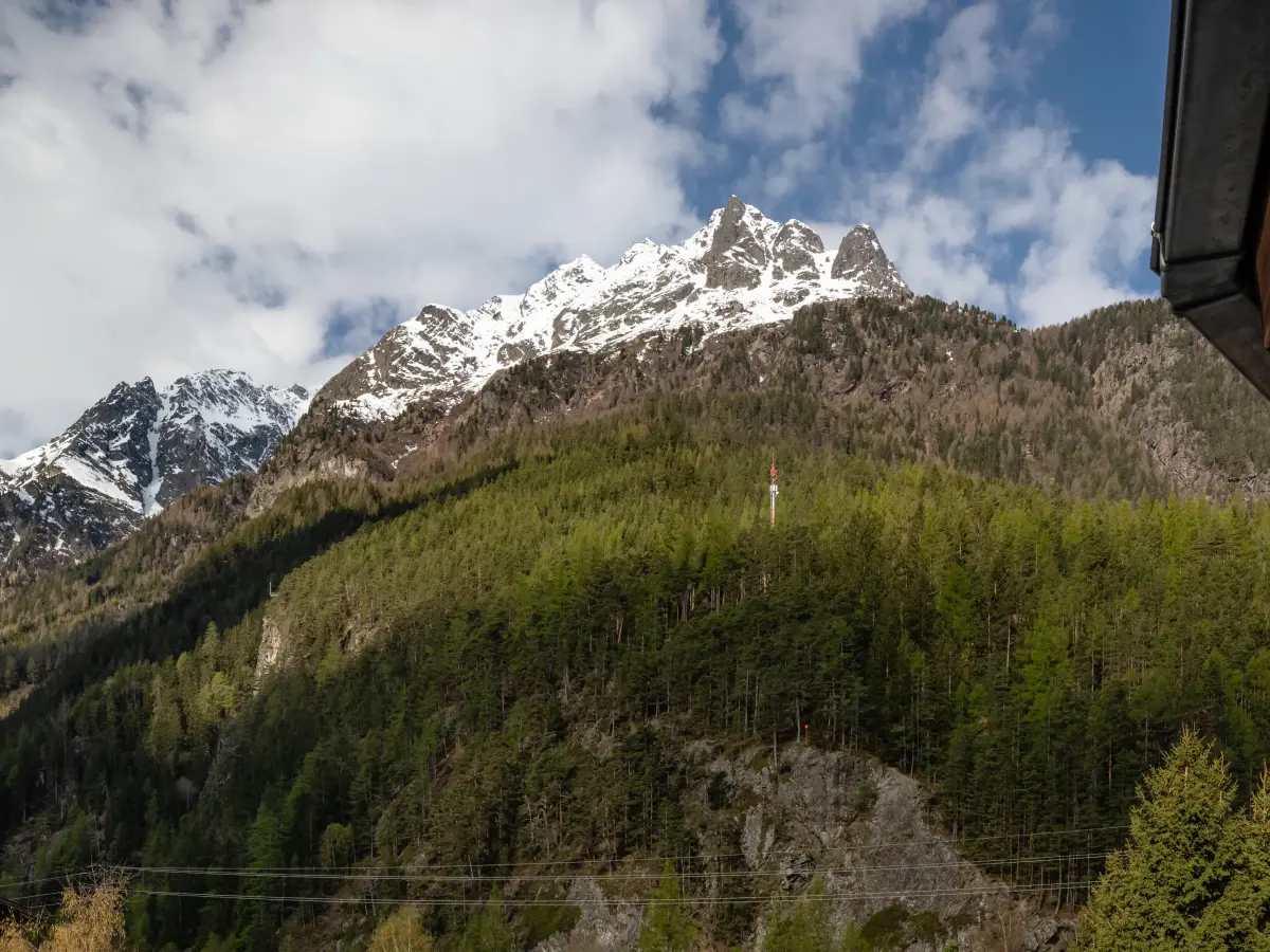 Ansicht des Aqua Dome in Längenfeld. 