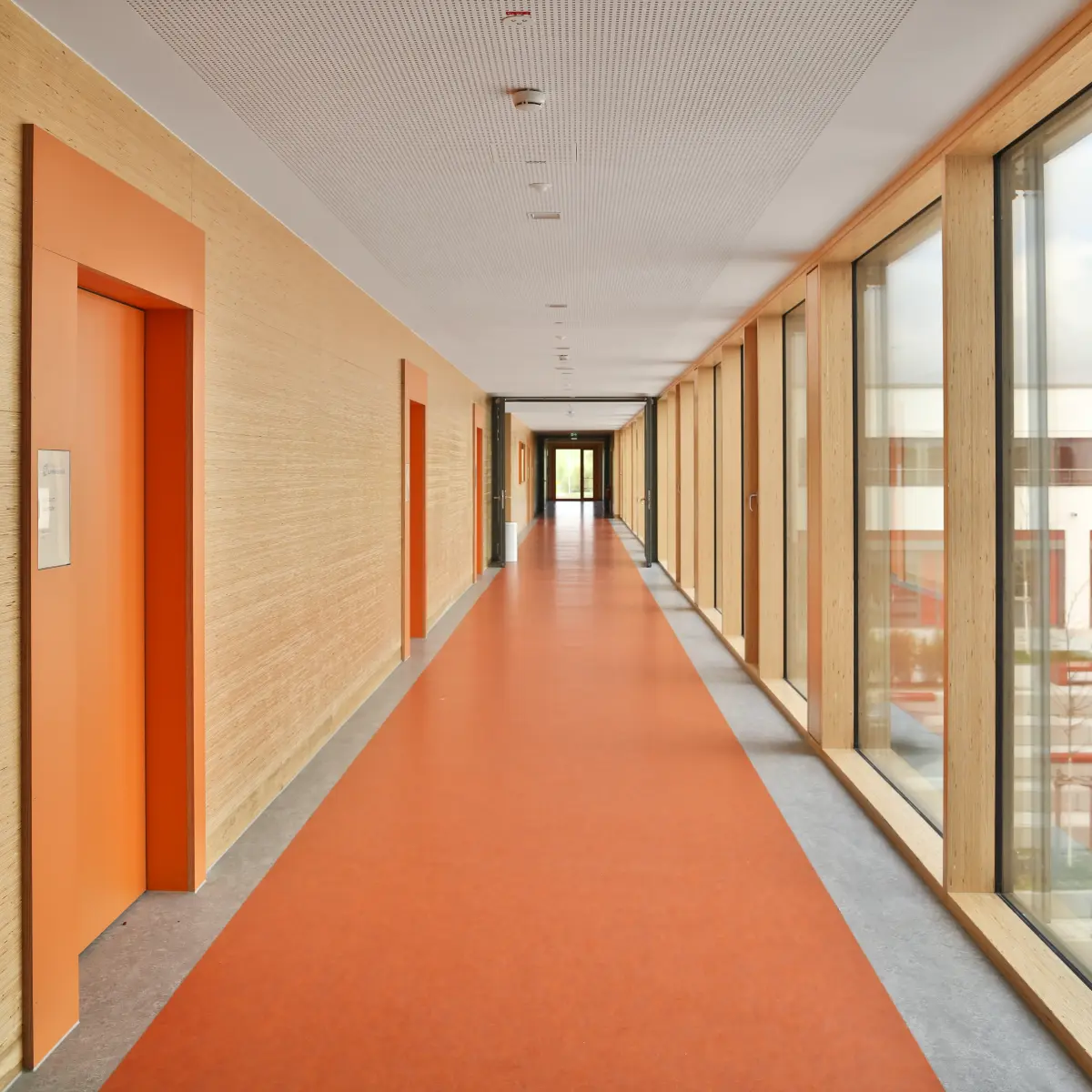Flur in einer Schule