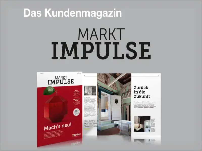 Verschiedene Broschüren nebeneinander