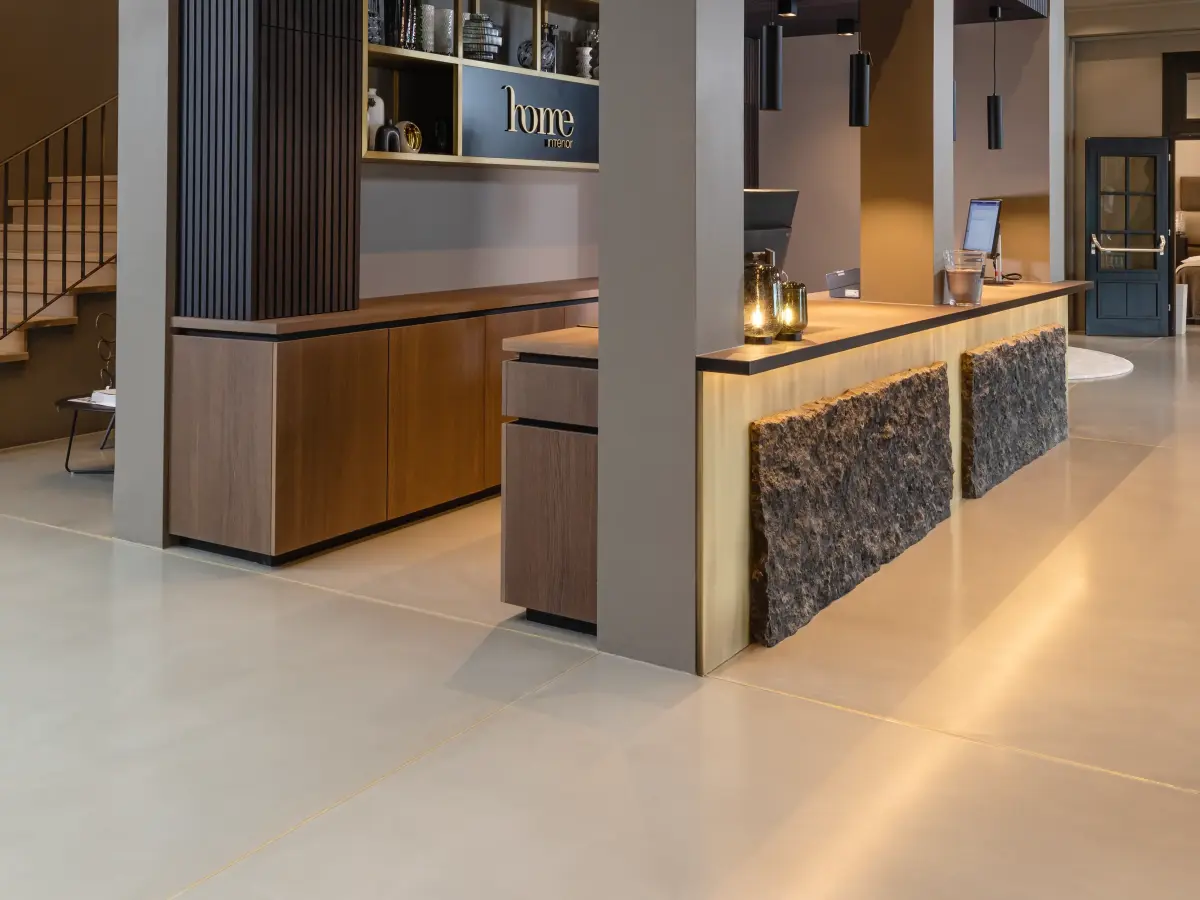 Ansicht des Showrooms "Home Interior" in Mils.