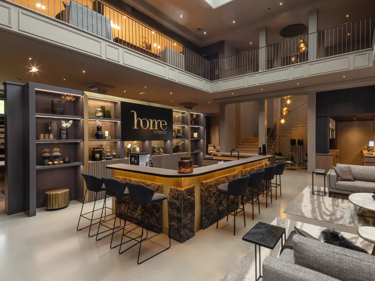 Ansicht des Showrooms "Home Interior" in Mils.