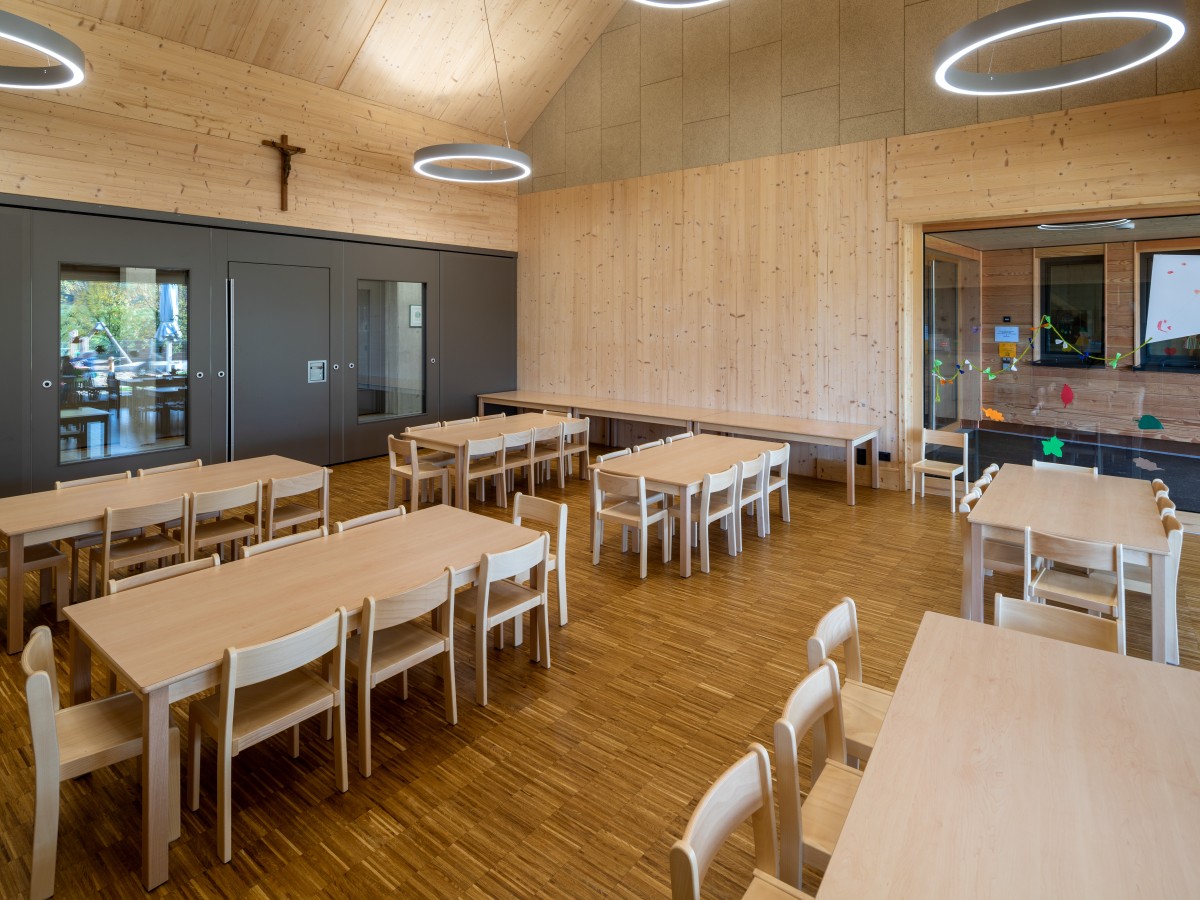 Innenbereich aus Holz