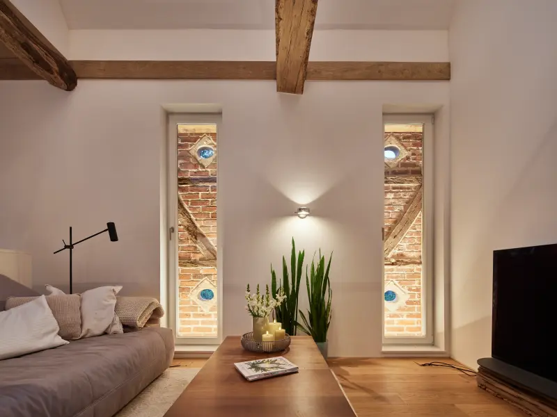 Wohnbereich mit Lichtelemente