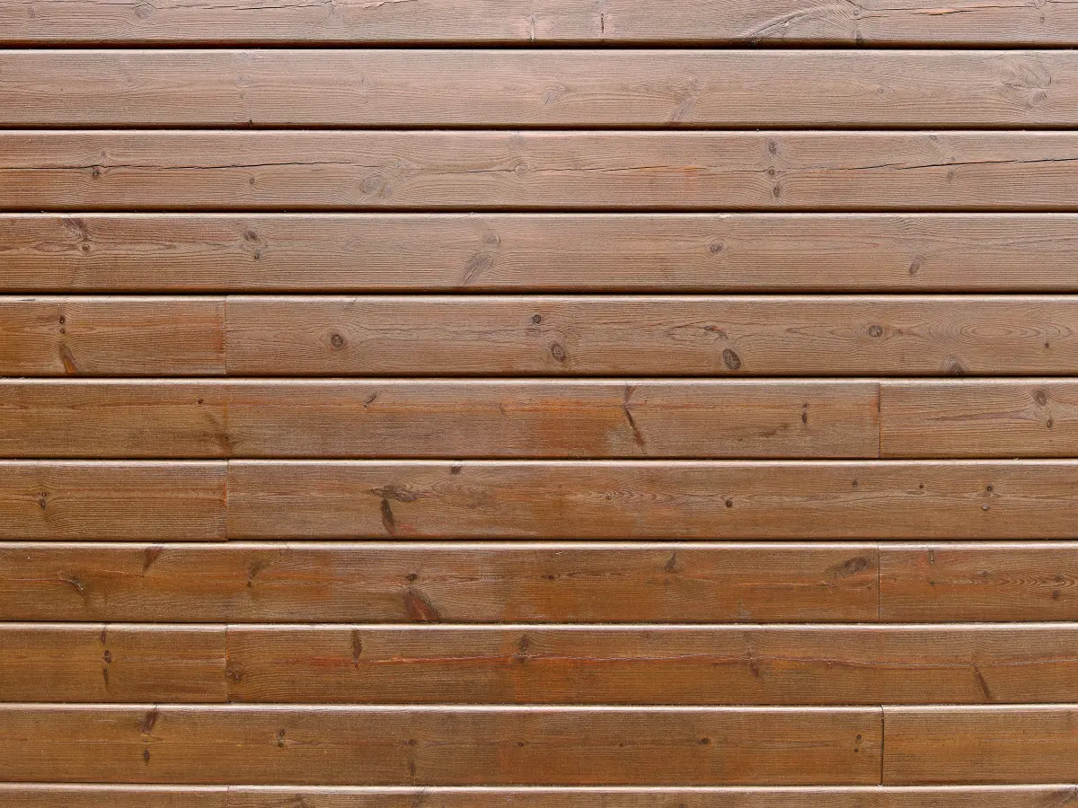 Holzwand Nah