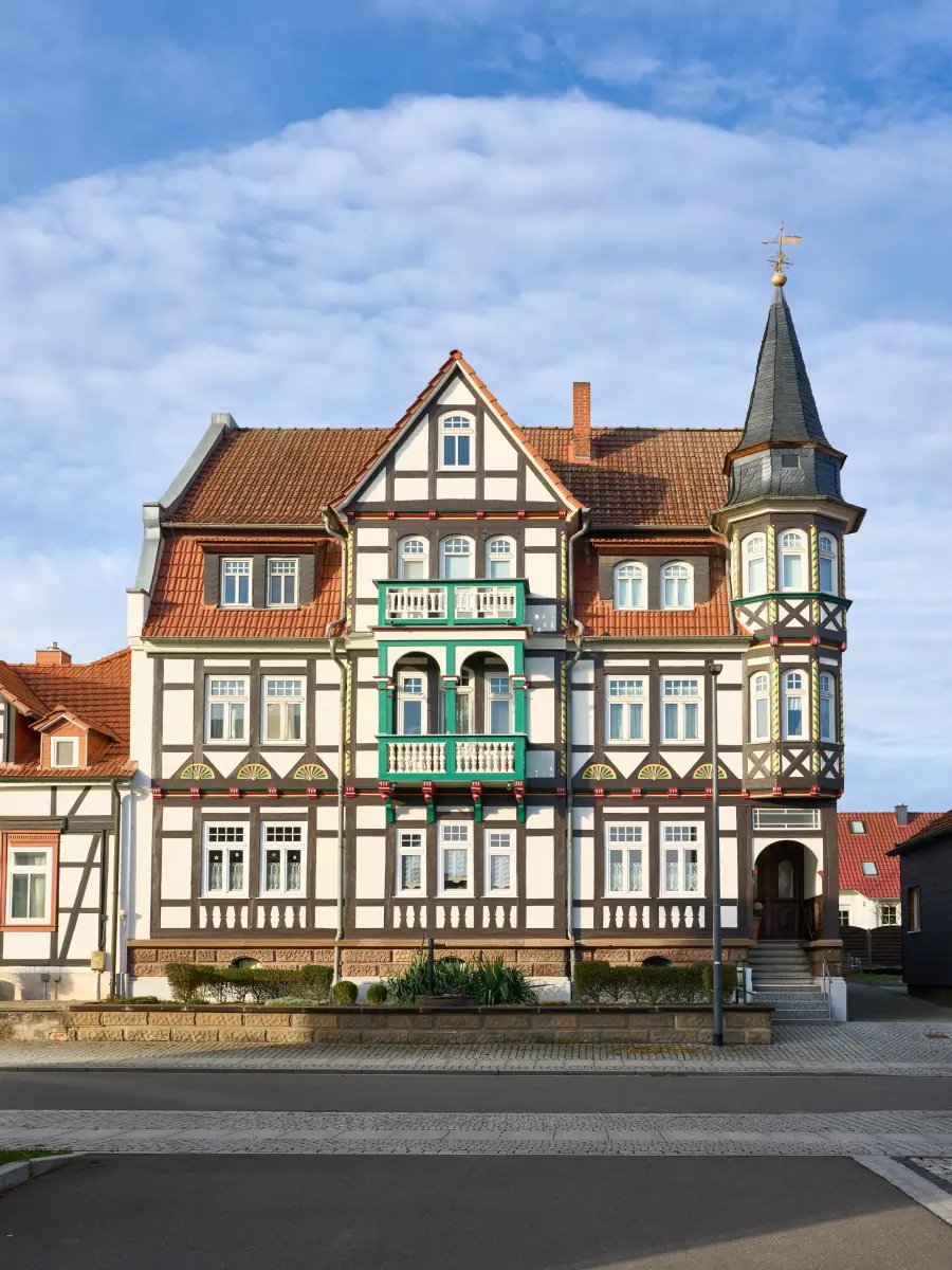 Fachwerkhaus an Straße 