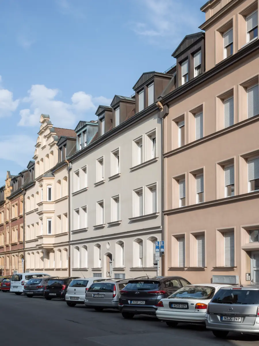 Außenansicht eines historischen Gebäudes