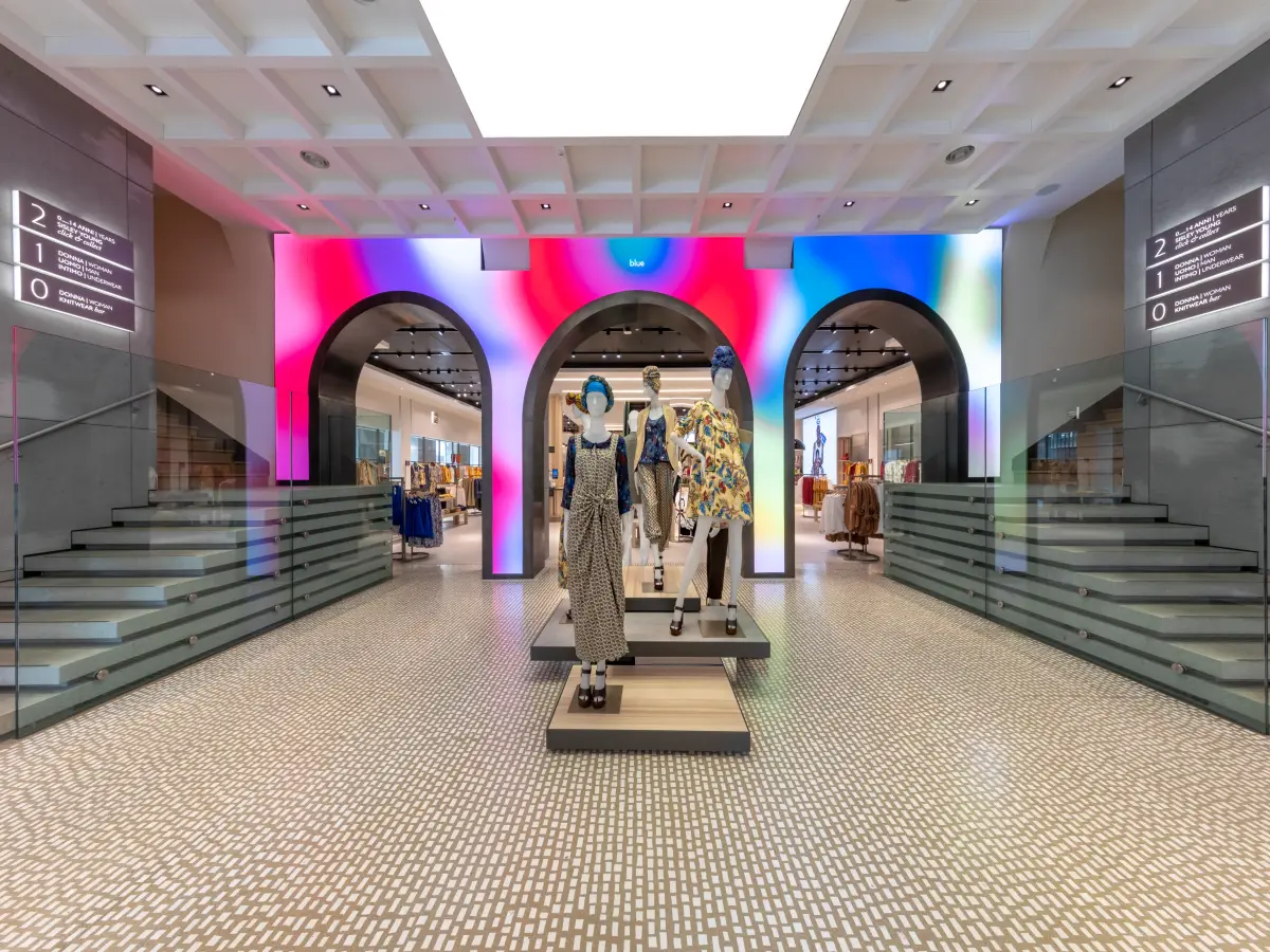 Eingangsbereich Shoppingcenter