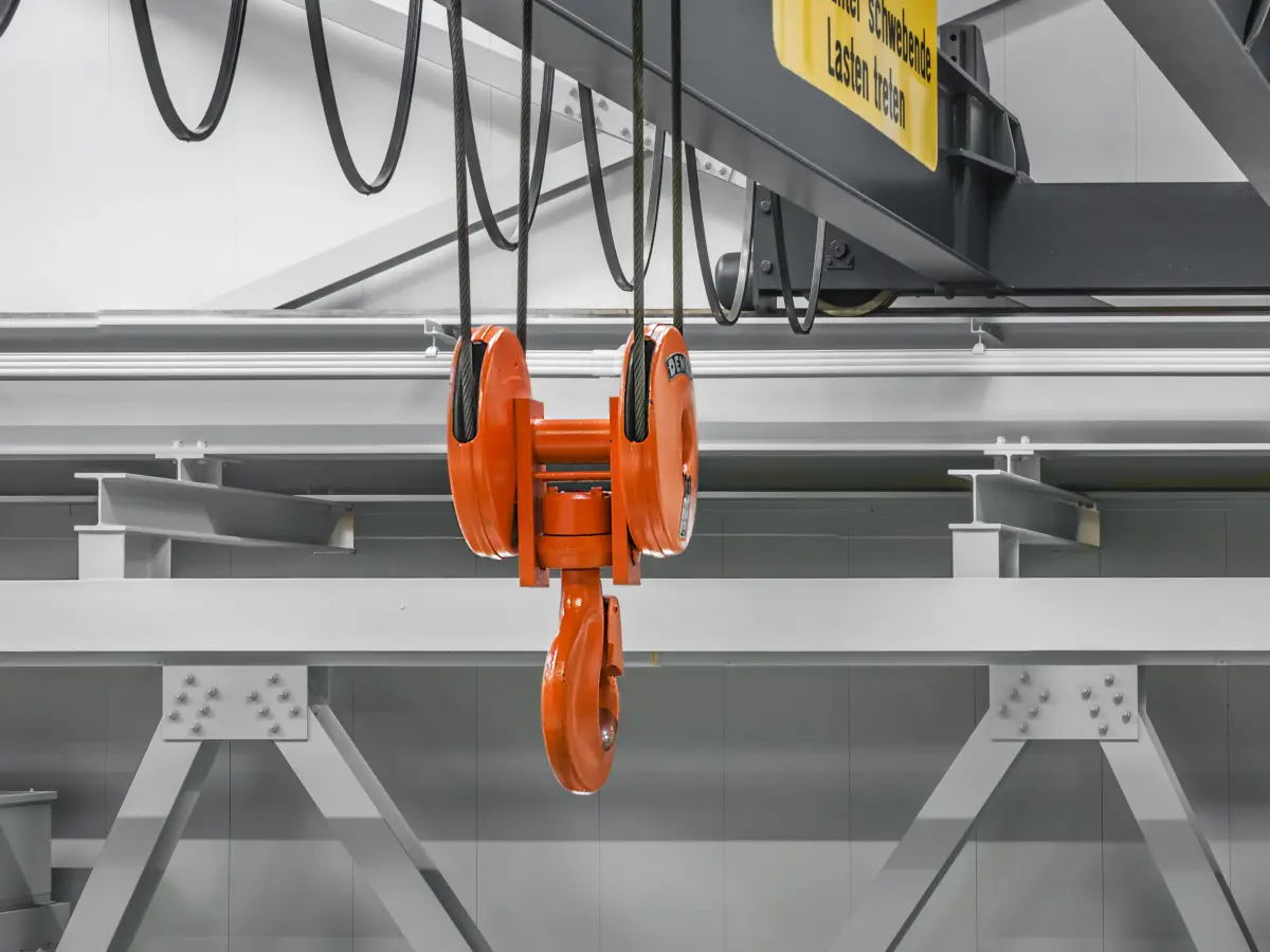 Detailansicht Krananlage 