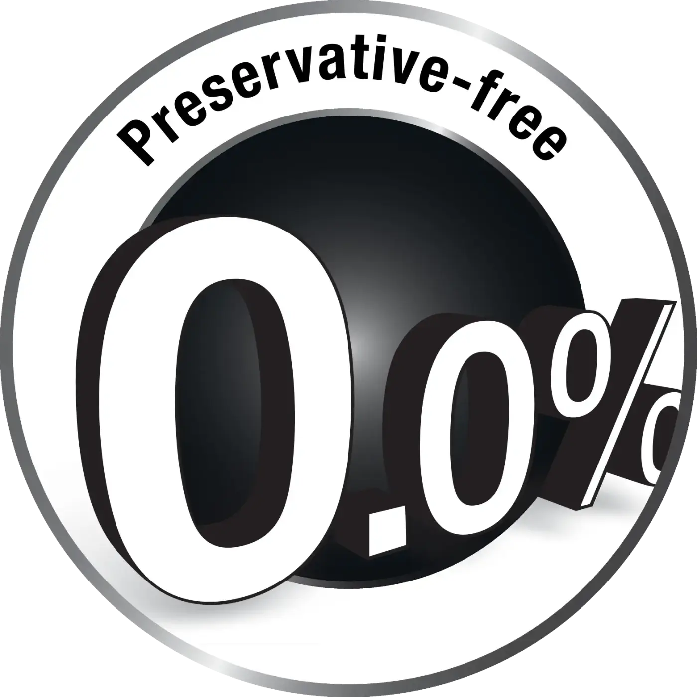 Free from preservatives