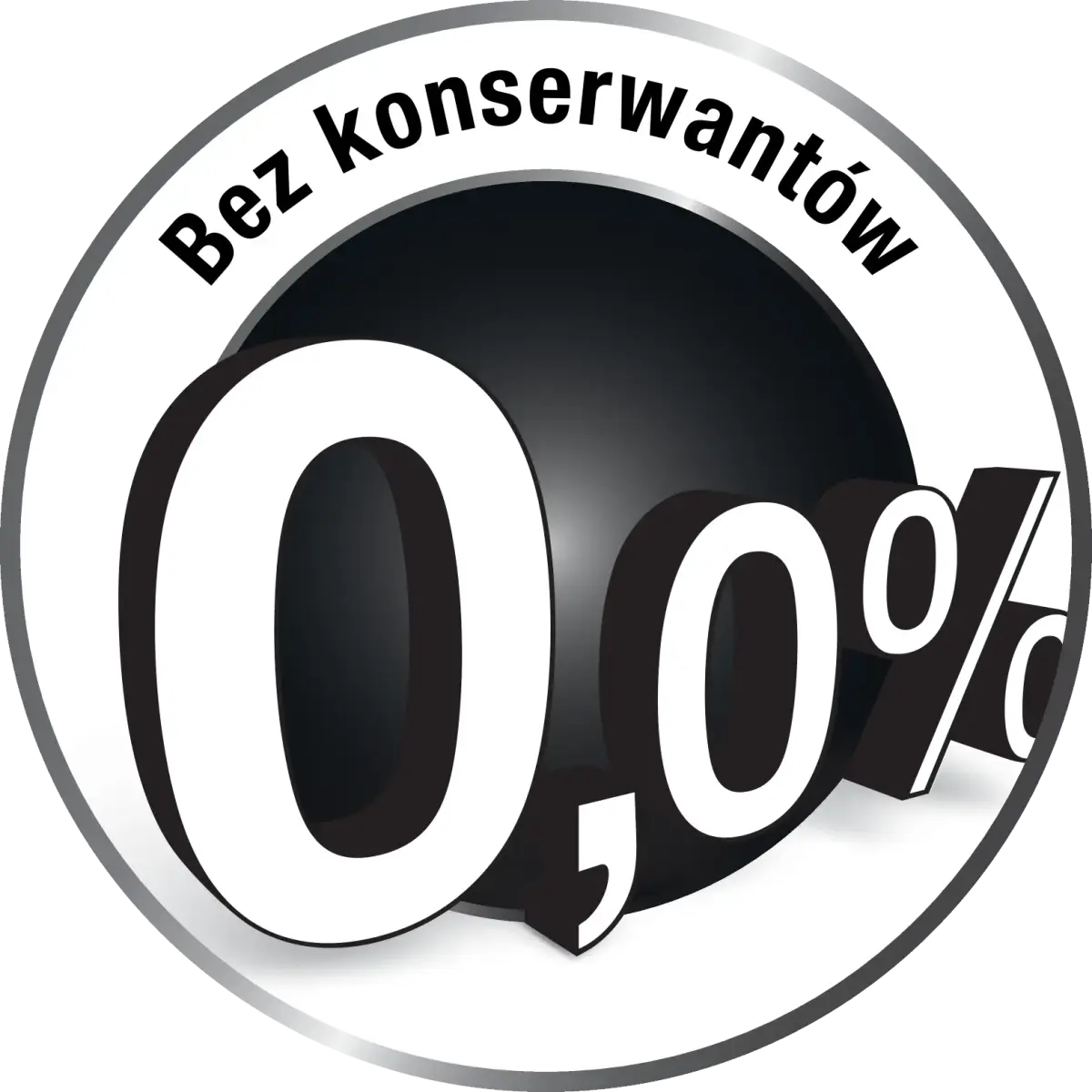 Znak bez konserwantów