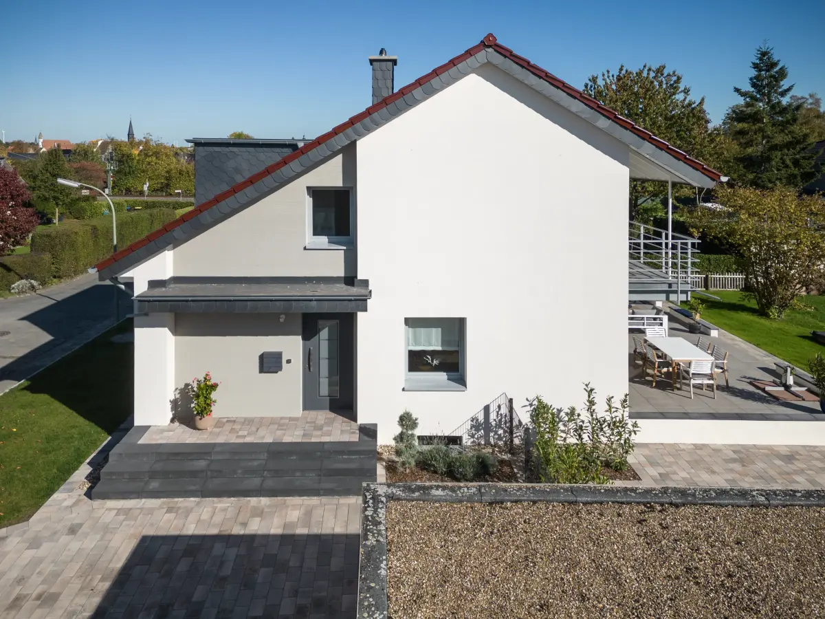 Die fertiges Fassade