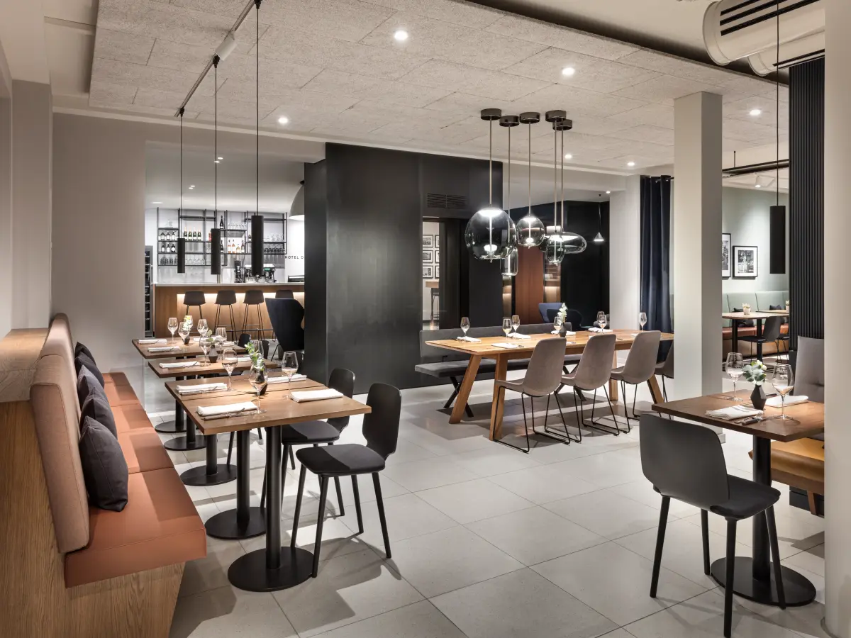 ein Hotelrestaurant